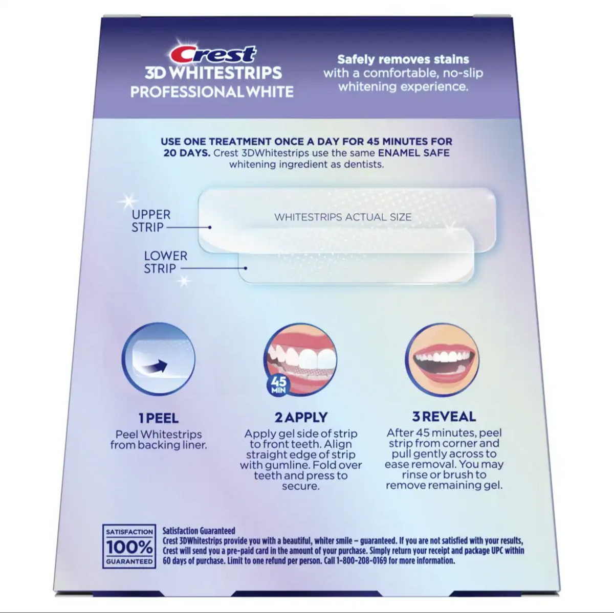 Crest Professional White 3D Teeth Whitening Strips