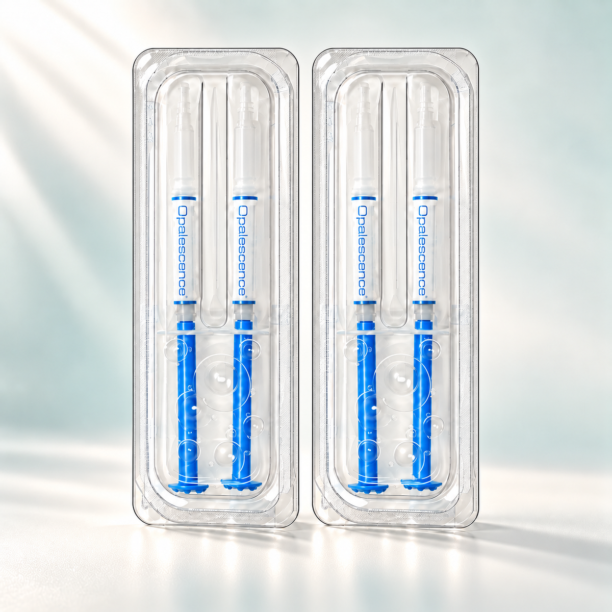 Opalescence PF Regular teeth whitening gel, 4 syringes in 2 clear packs